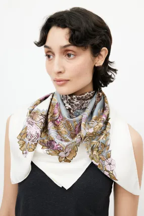 2000 Jungle Love 90 Print Scarf