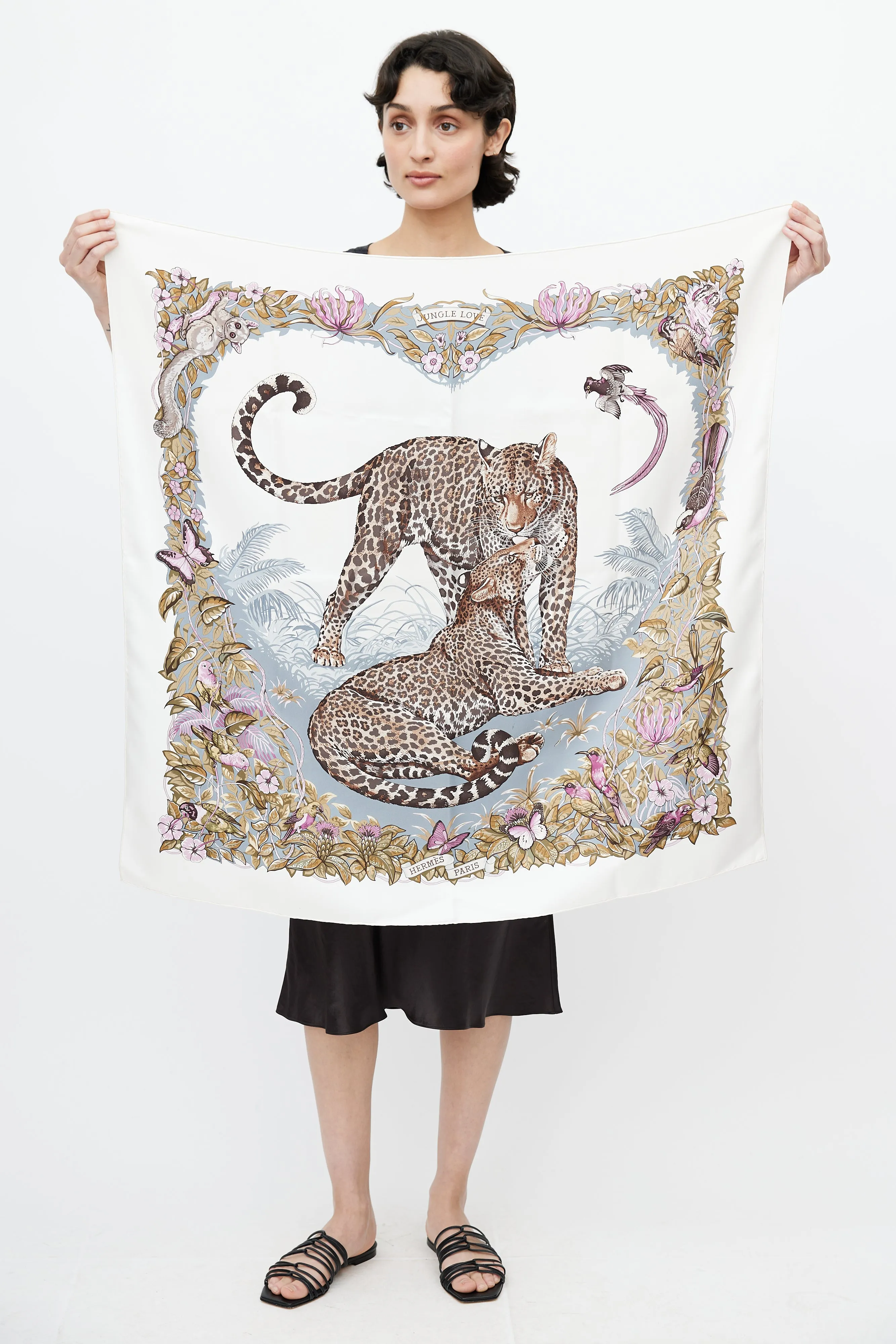 2000 Jungle Love 90 Print Scarf