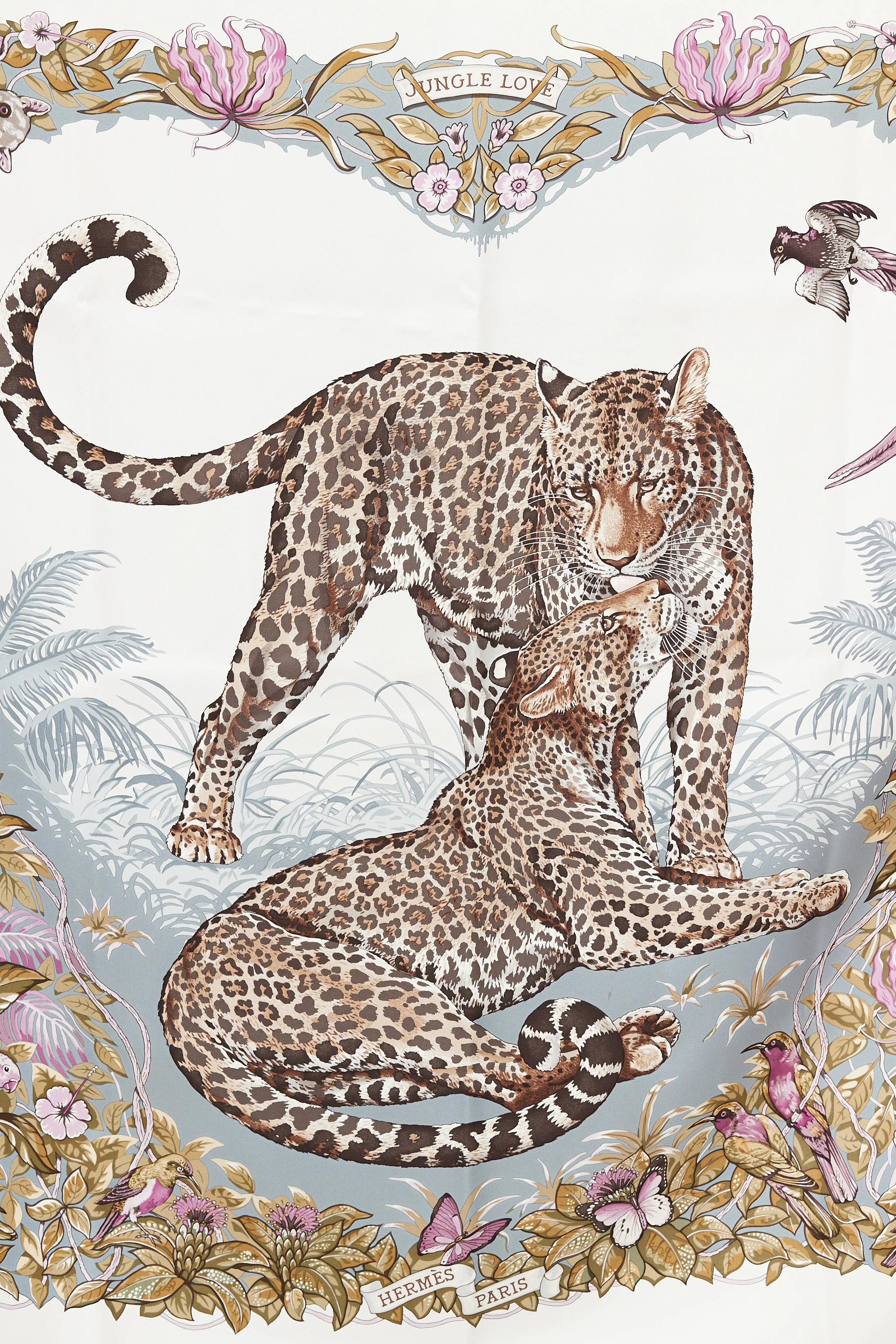 2000 Jungle Love 90 Print Scarf