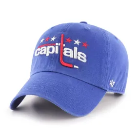 47 Brand NHL Clean Up Vintage Adjustable Hat - Washington Capitals