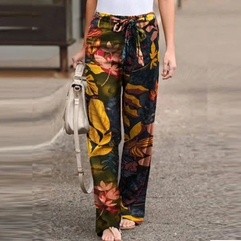 Amara | Vintage Linen Wide-Leg Pants