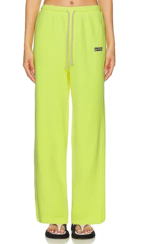 American Vintage Izubird Sweatpant in Yellow