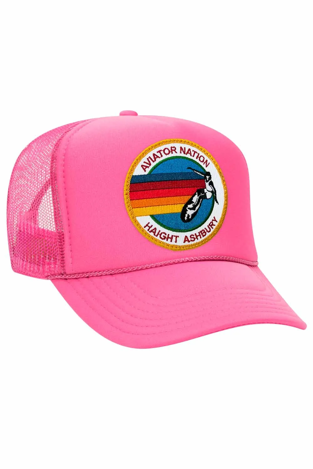 AVIATOR NATION HAIGHT ASHBURY TRUCKER HAT