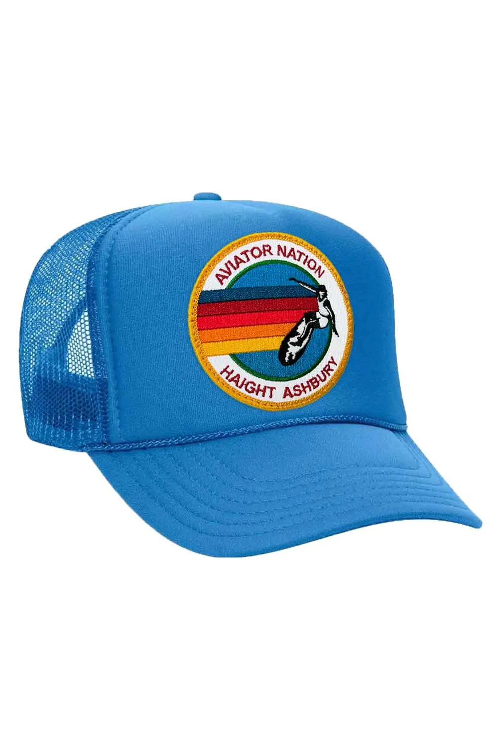 AVIATOR NATION HAIGHT ASHBURY TRUCKER HAT