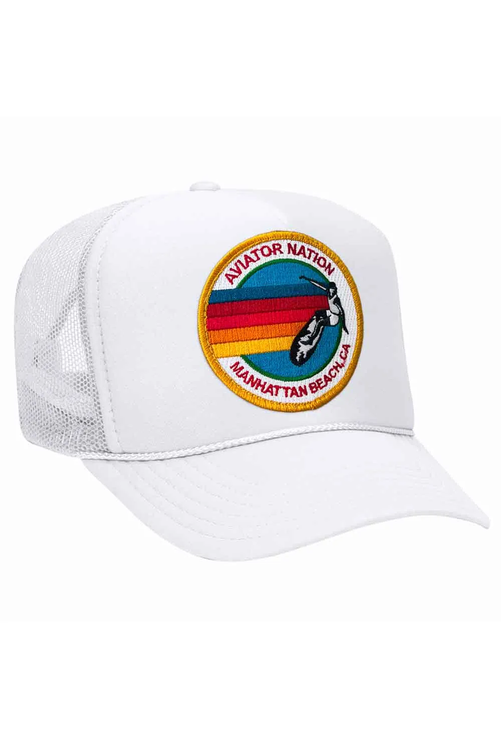 AVIATOR NATION MANHATTAN BEACH TRUCKER HAT