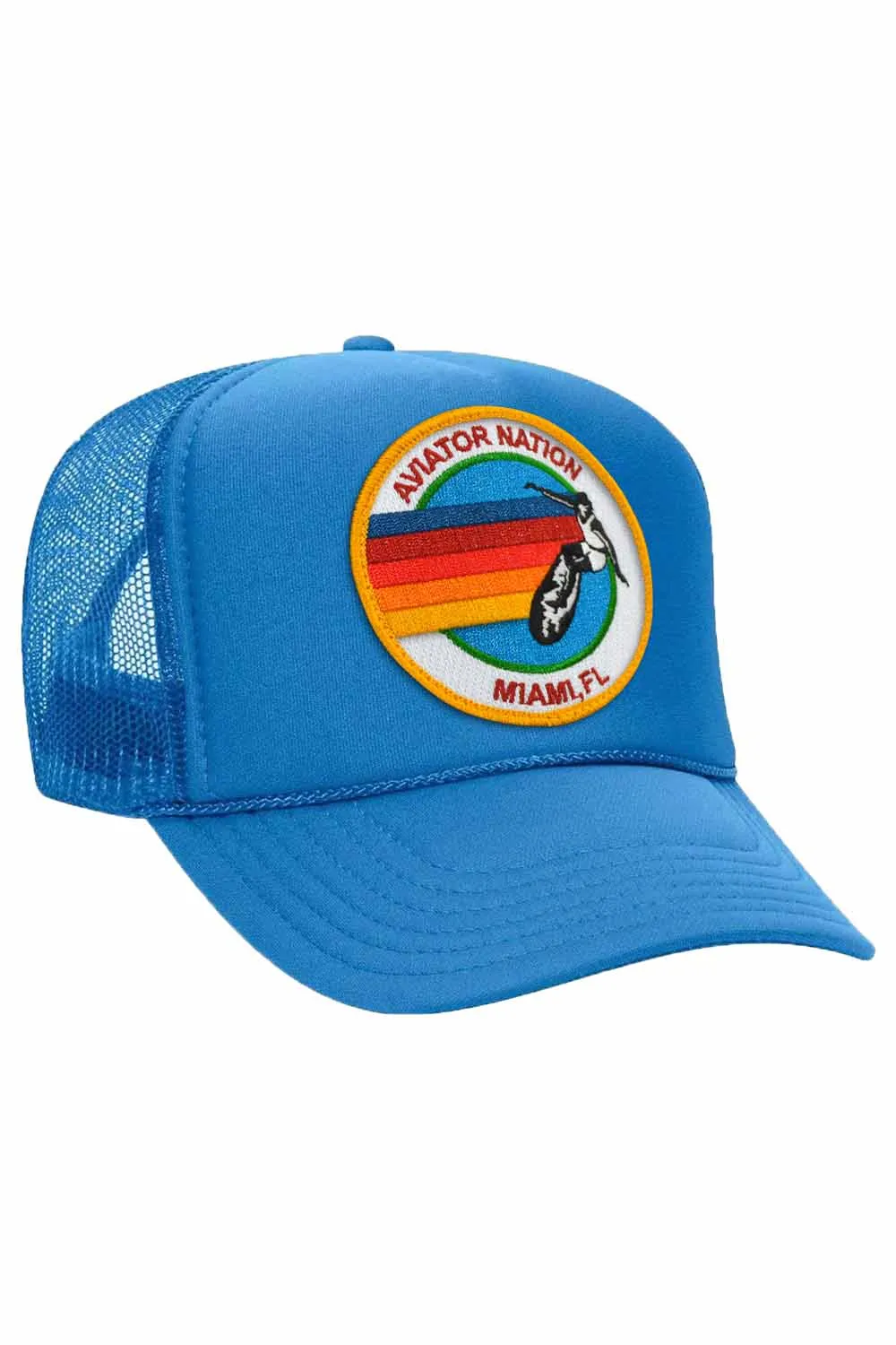 AVIATOR NATION MIAMI TRUCKER HAT