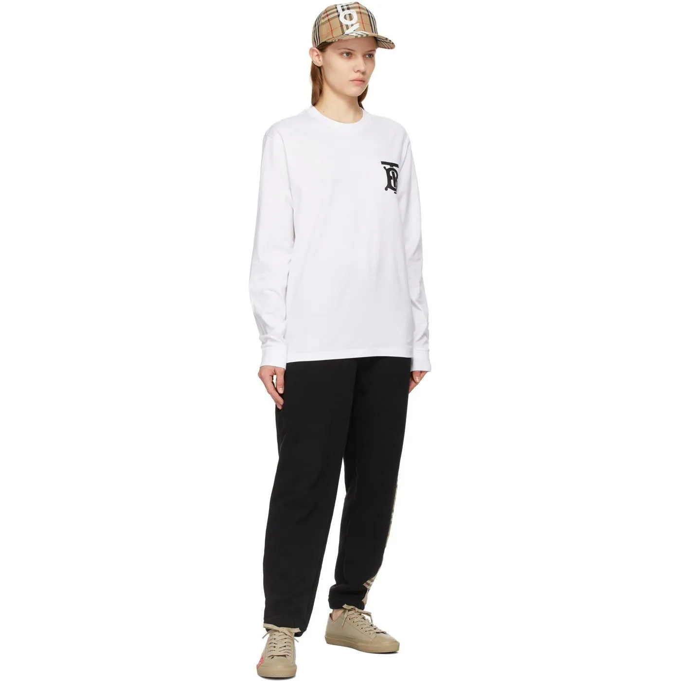 Burberry Black Vintage Check Raine Lounge Pants