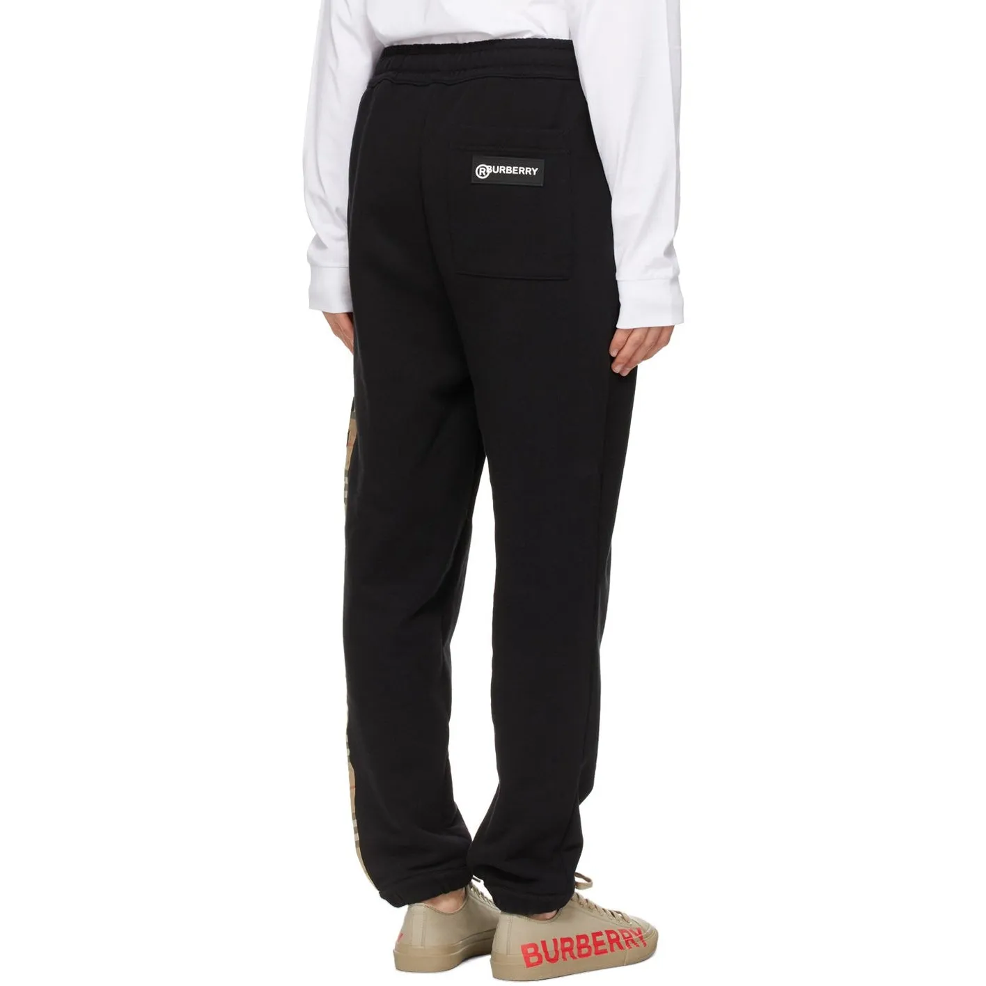 Burberry Black Vintage Check Raine Lounge Pants