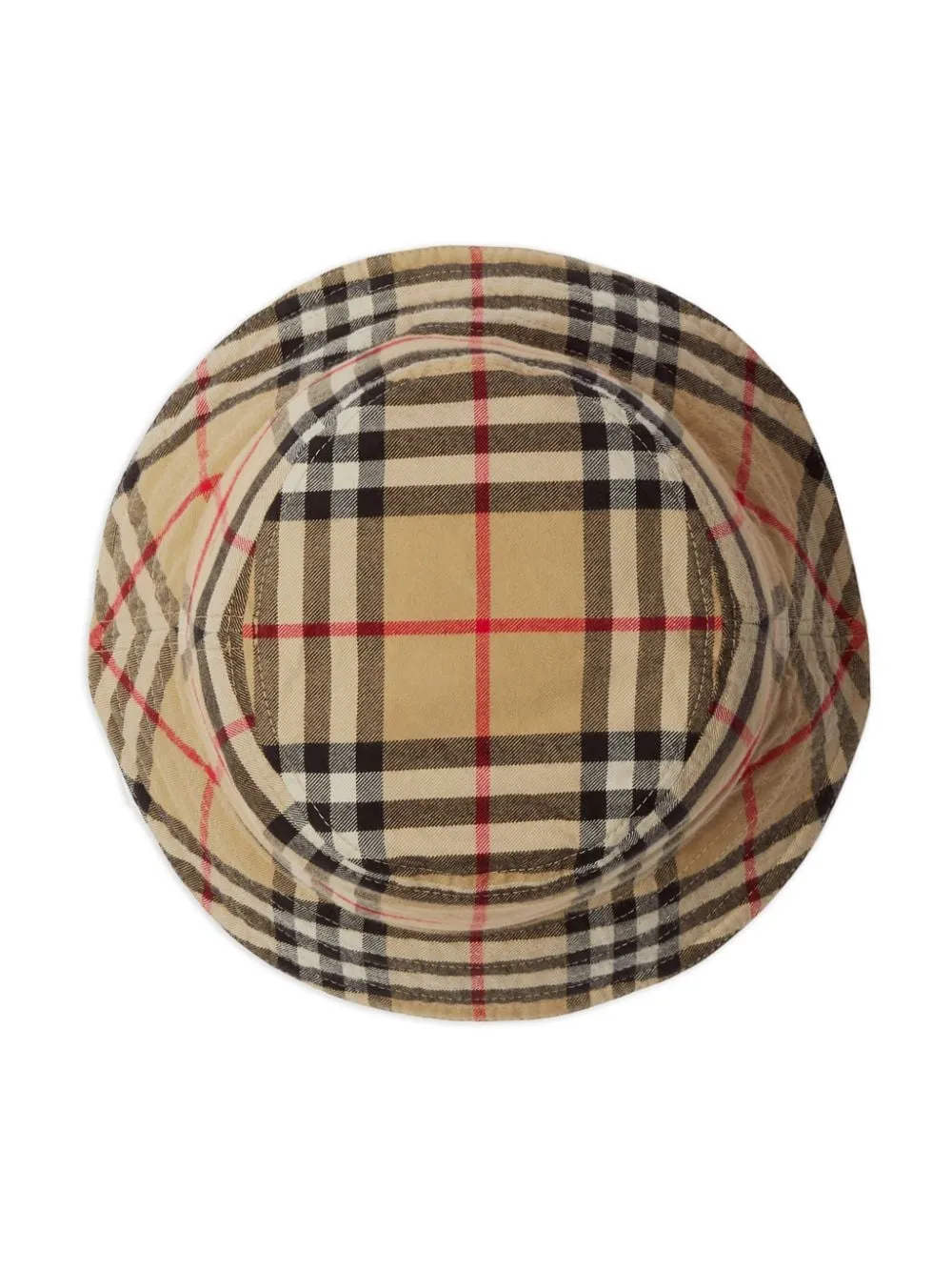 Burberry Vintage Check Cotton Bucket Hat