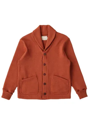 CLASSIC CARDIGAN Burnt Orange