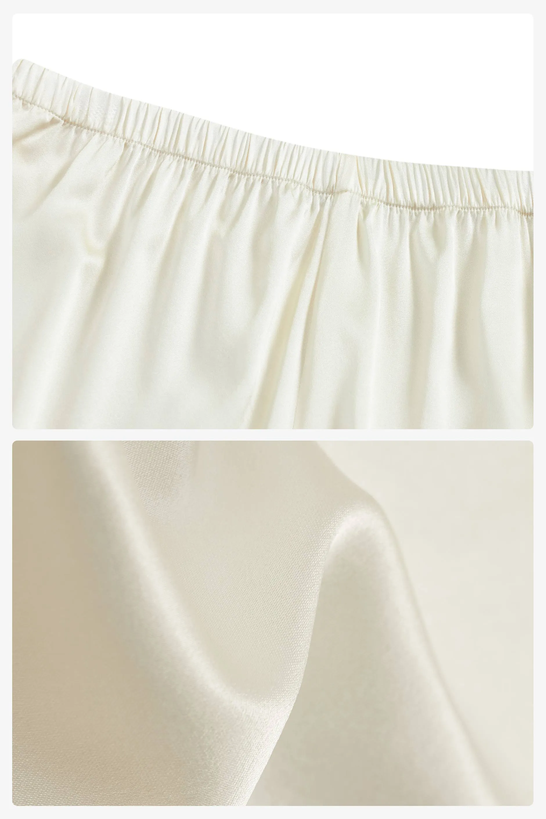 French Style Silk Long Set