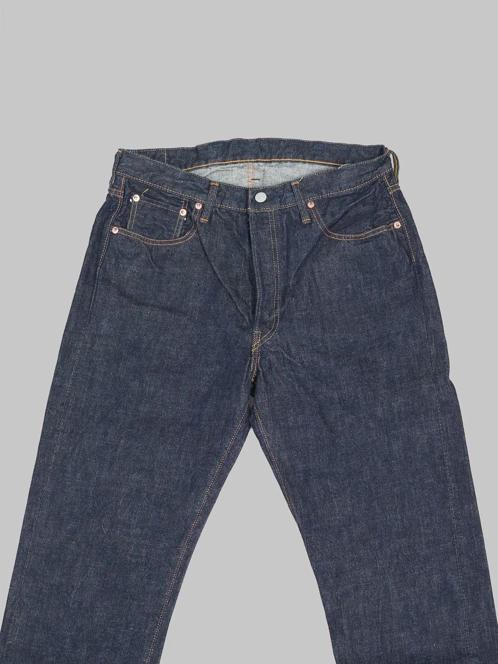 Fullcount 1103W Mens 13.7oz Clean Straight Leg Jeans – Premium Japanese Denim, Classic Fit, Durable & Stylish