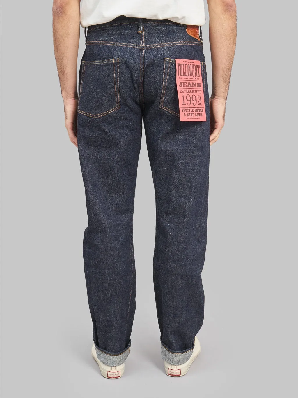 Fullcount 1103W Mens 13.7oz Clean Straight Leg Jeans – Premium Japanese Denim, Classic Fit, Durable & Stylish