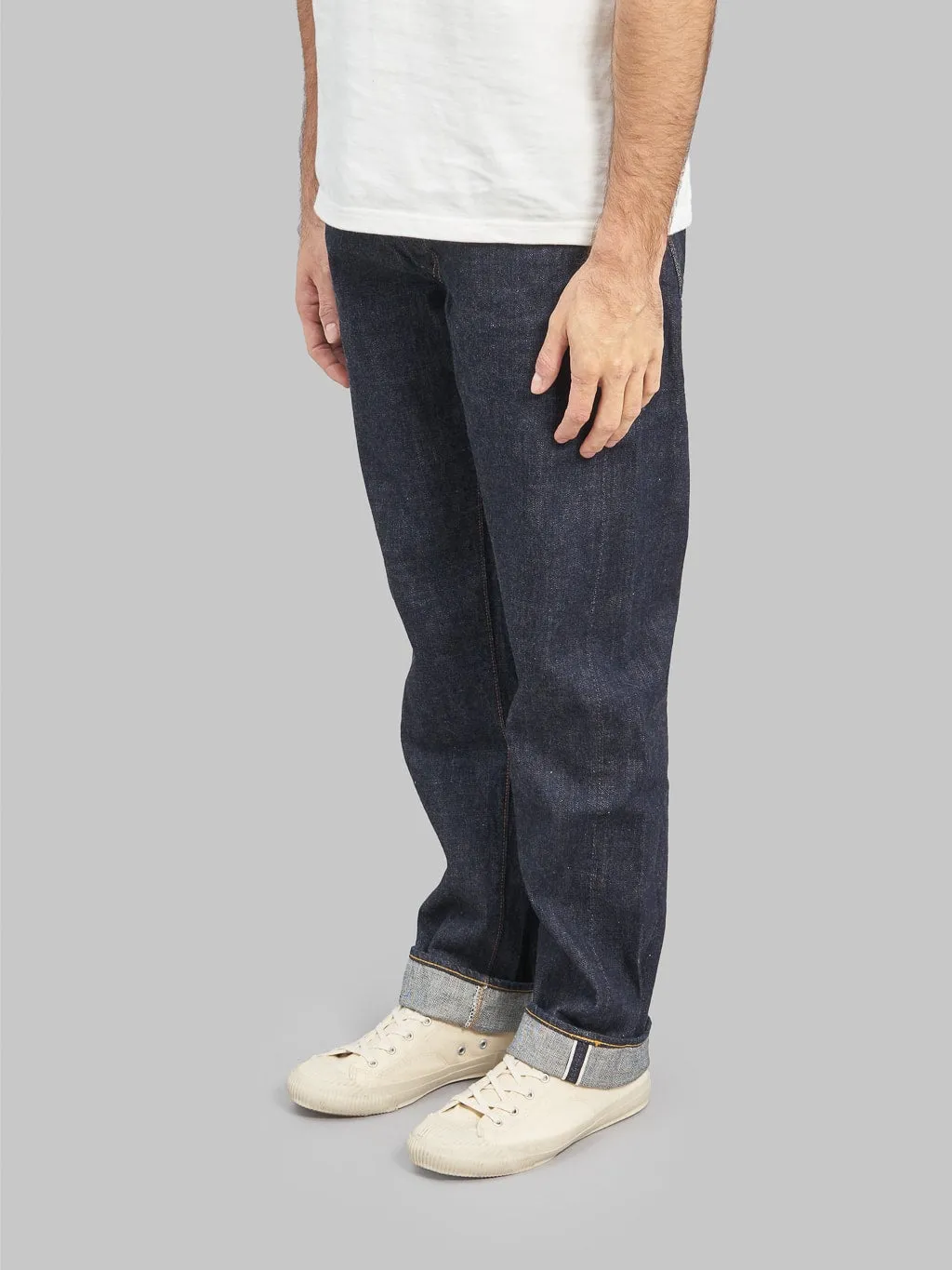 Fullcount 1103W Mens 13.7oz Clean Straight Leg Jeans – Premium Japanese Denim, Classic Fit, Durable & Stylish