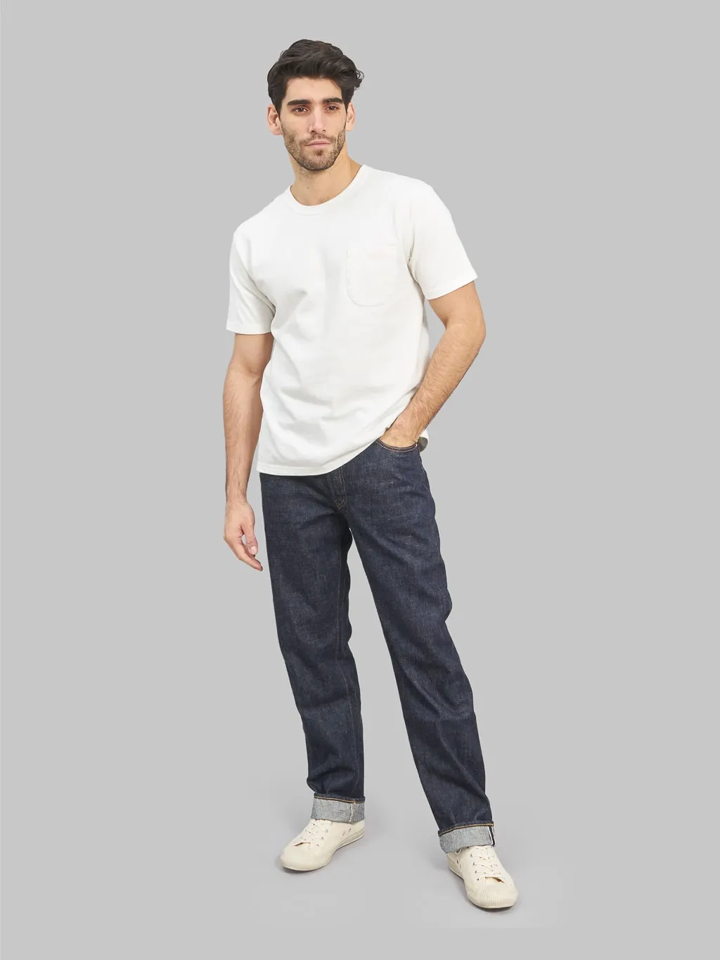 Fullcount 1103W Mens 13.7oz Clean Straight Leg Jeans – Premium Japanese Denim, Classic Fit, Durable & Stylish