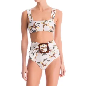 Leopard Orchid Hot Pants Bikini