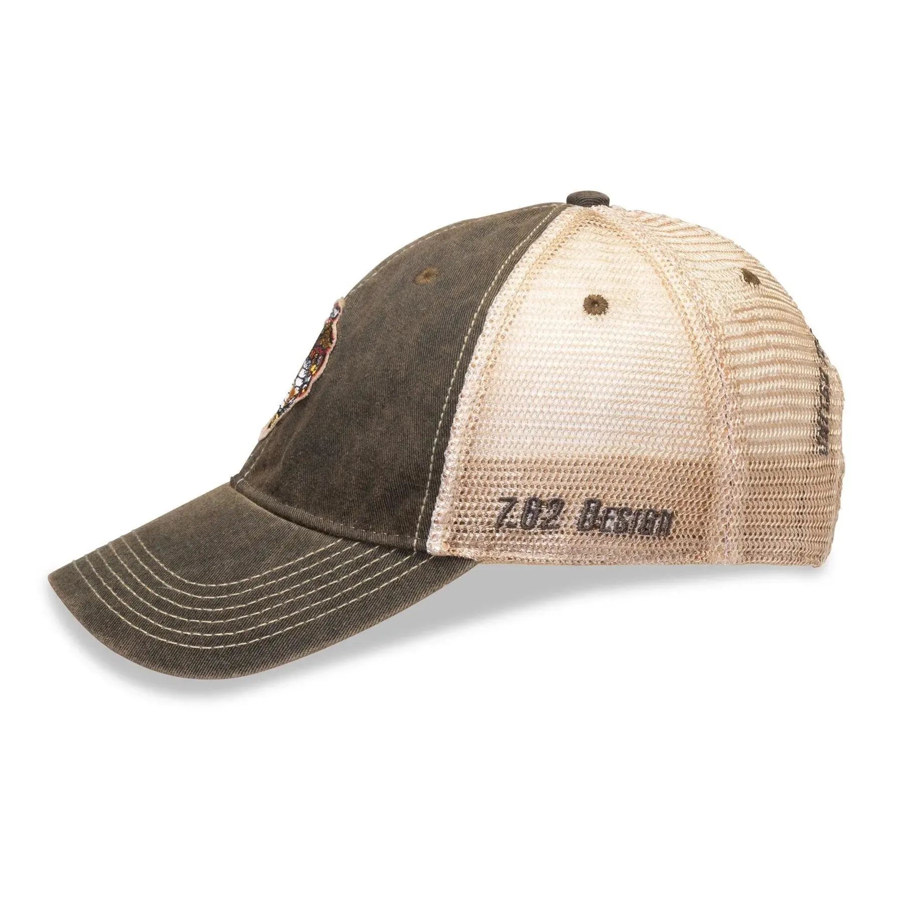 Marines EGA Vintage Black Trucker Hat