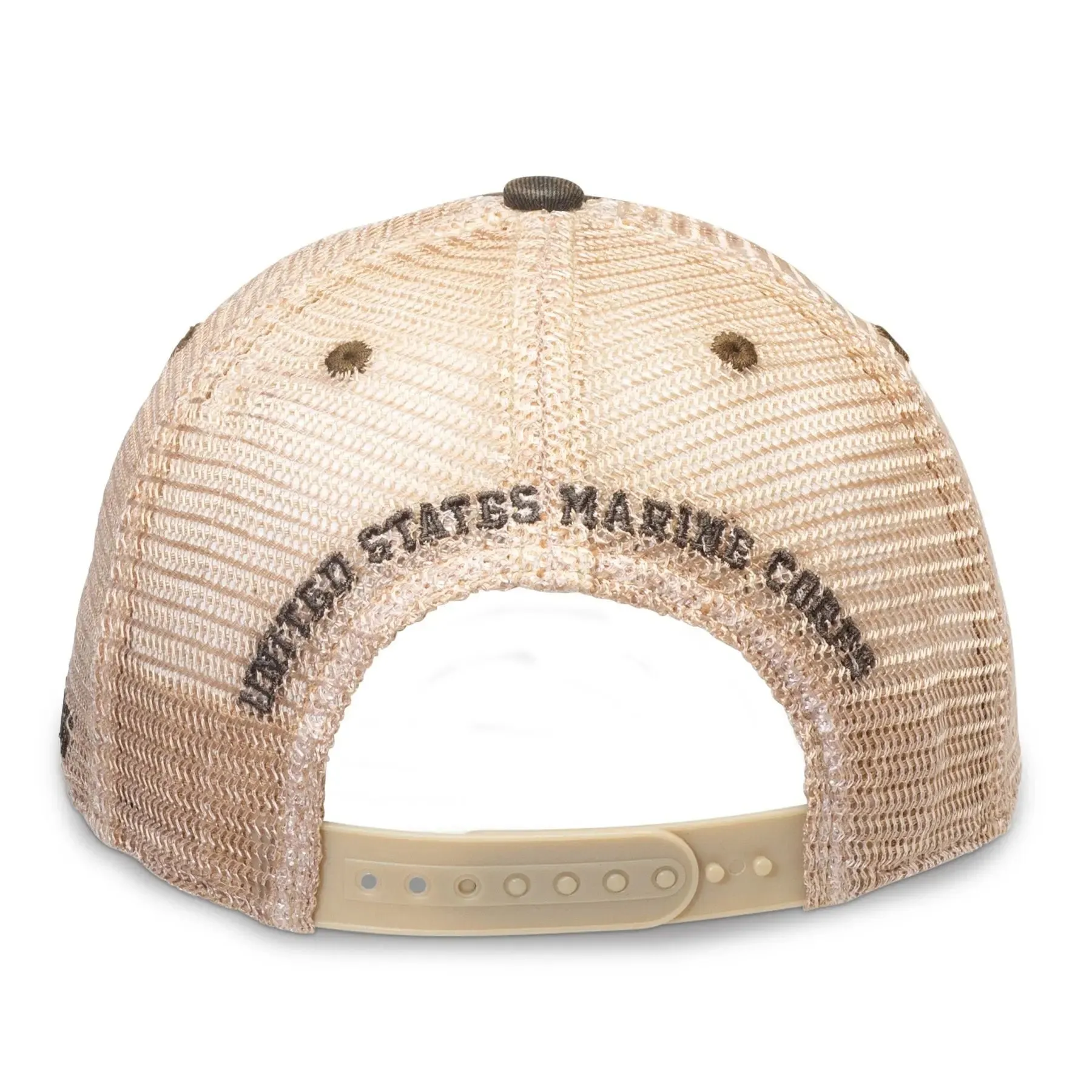 Marines EGA Vintage Black Trucker Hat