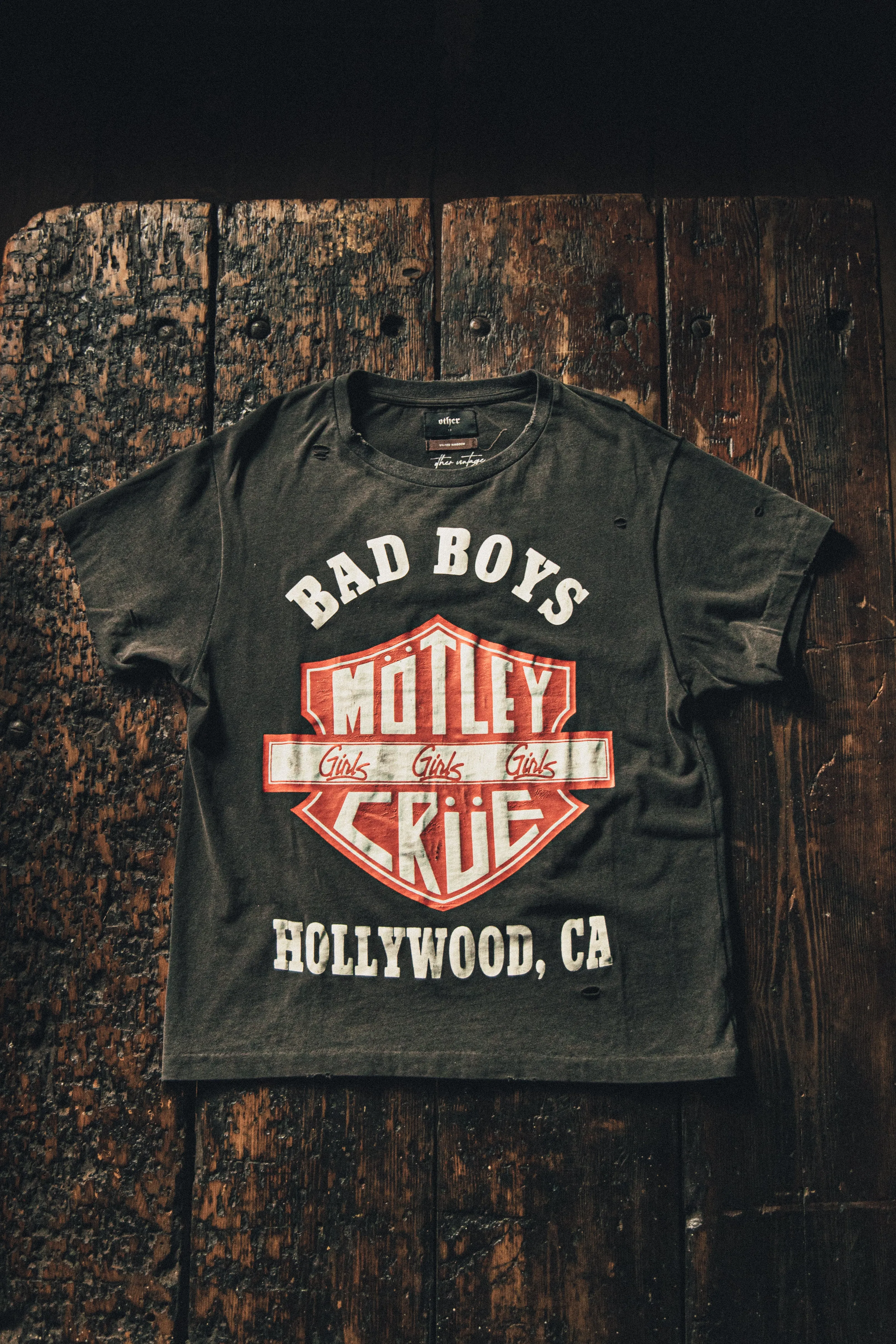 Mötley Crüe Hollywood Bad Boy Vintage T-Shirt