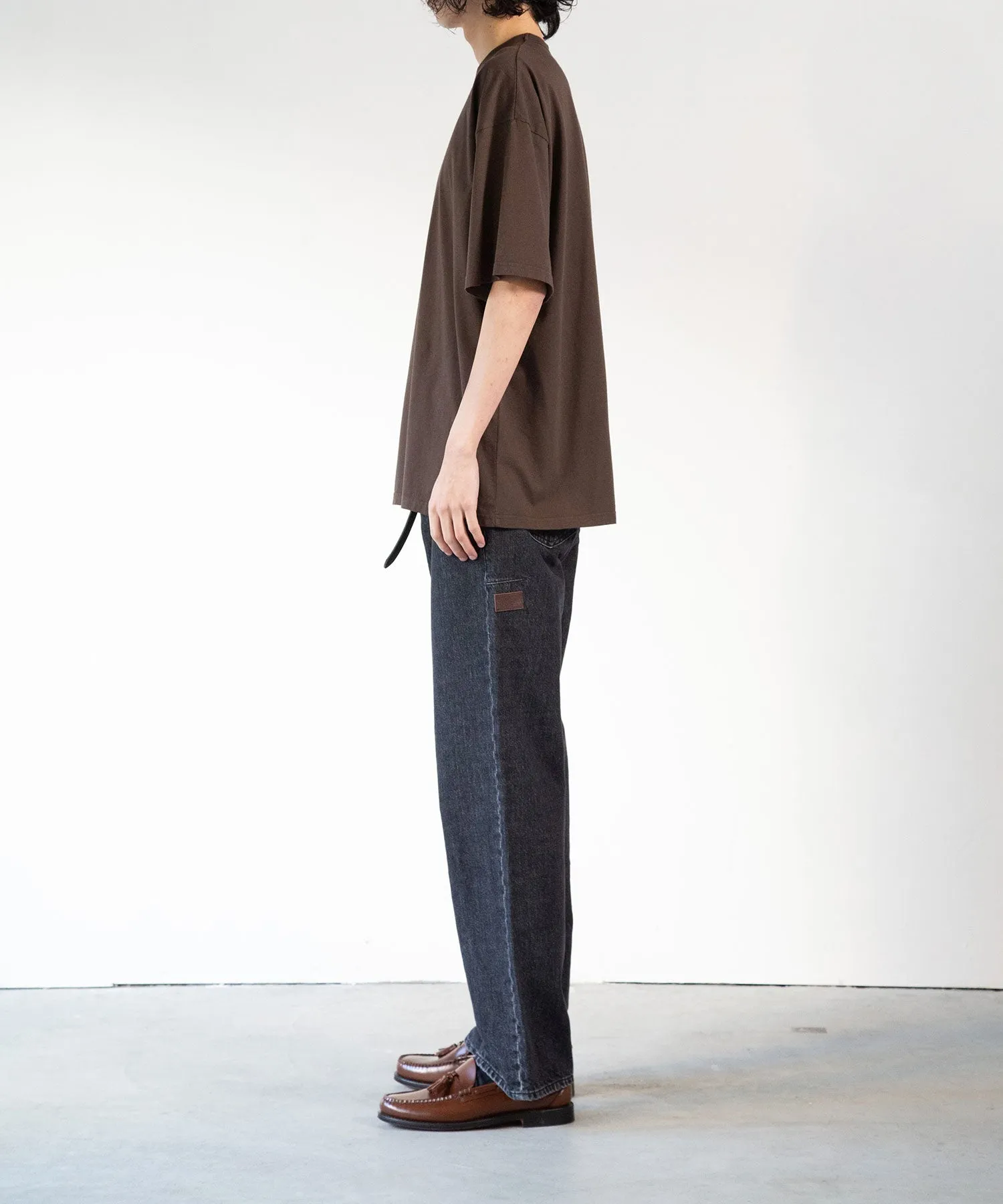 Organic Cotton Denim Pants*Vintage Washed