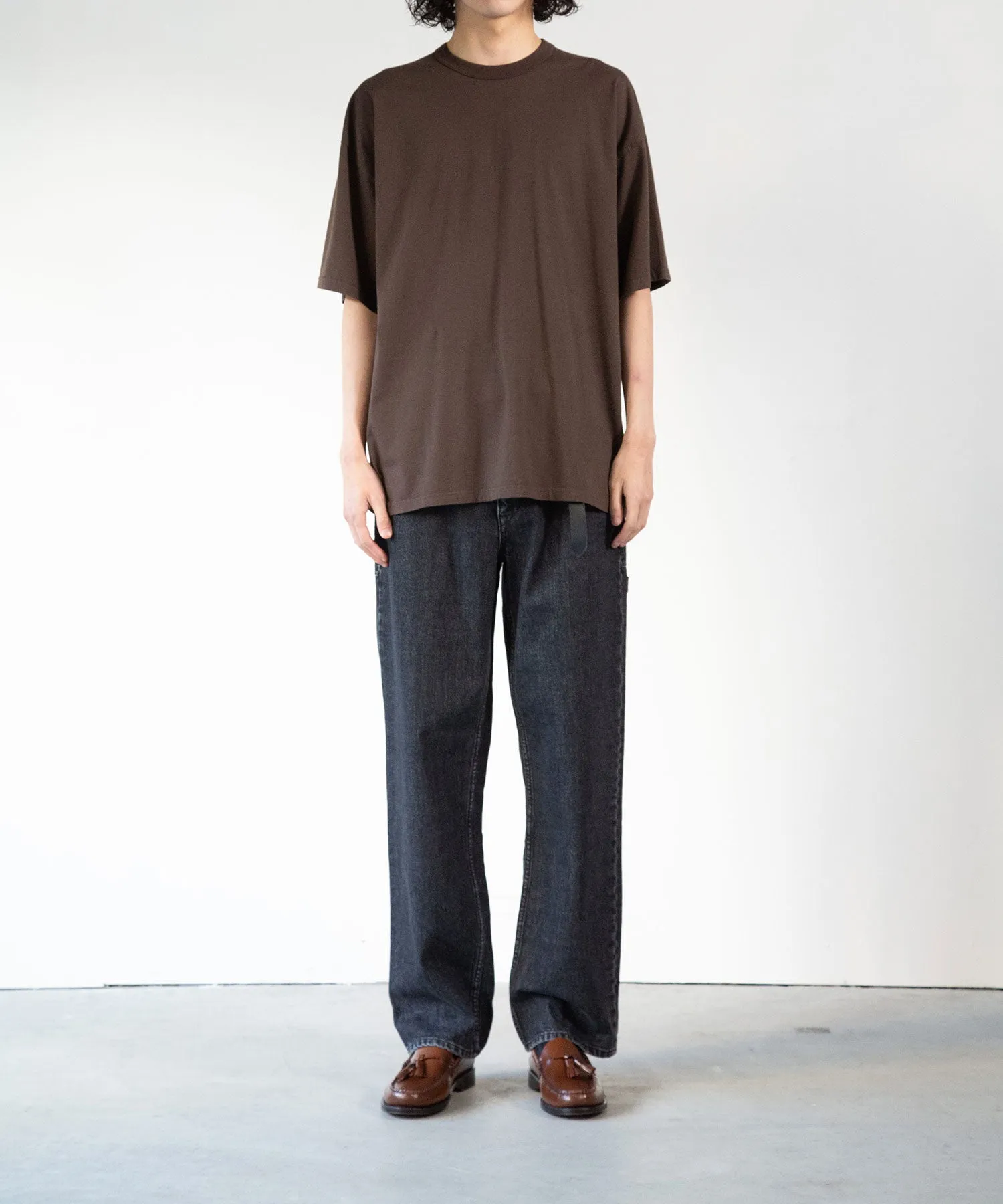 Organic Cotton Denim Pants*Vintage Washed