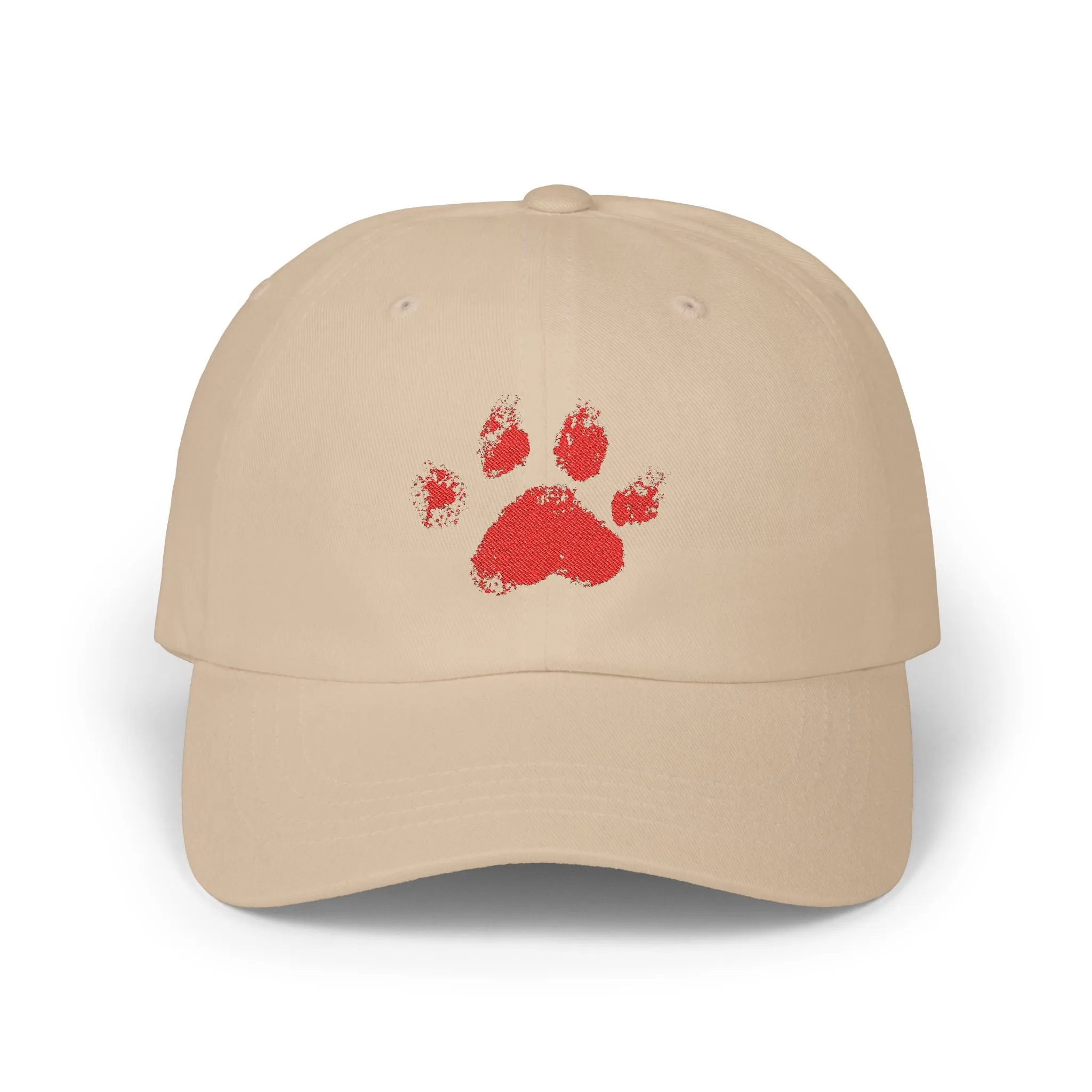 Paw Print - Embroidered Classic Dad Cap
