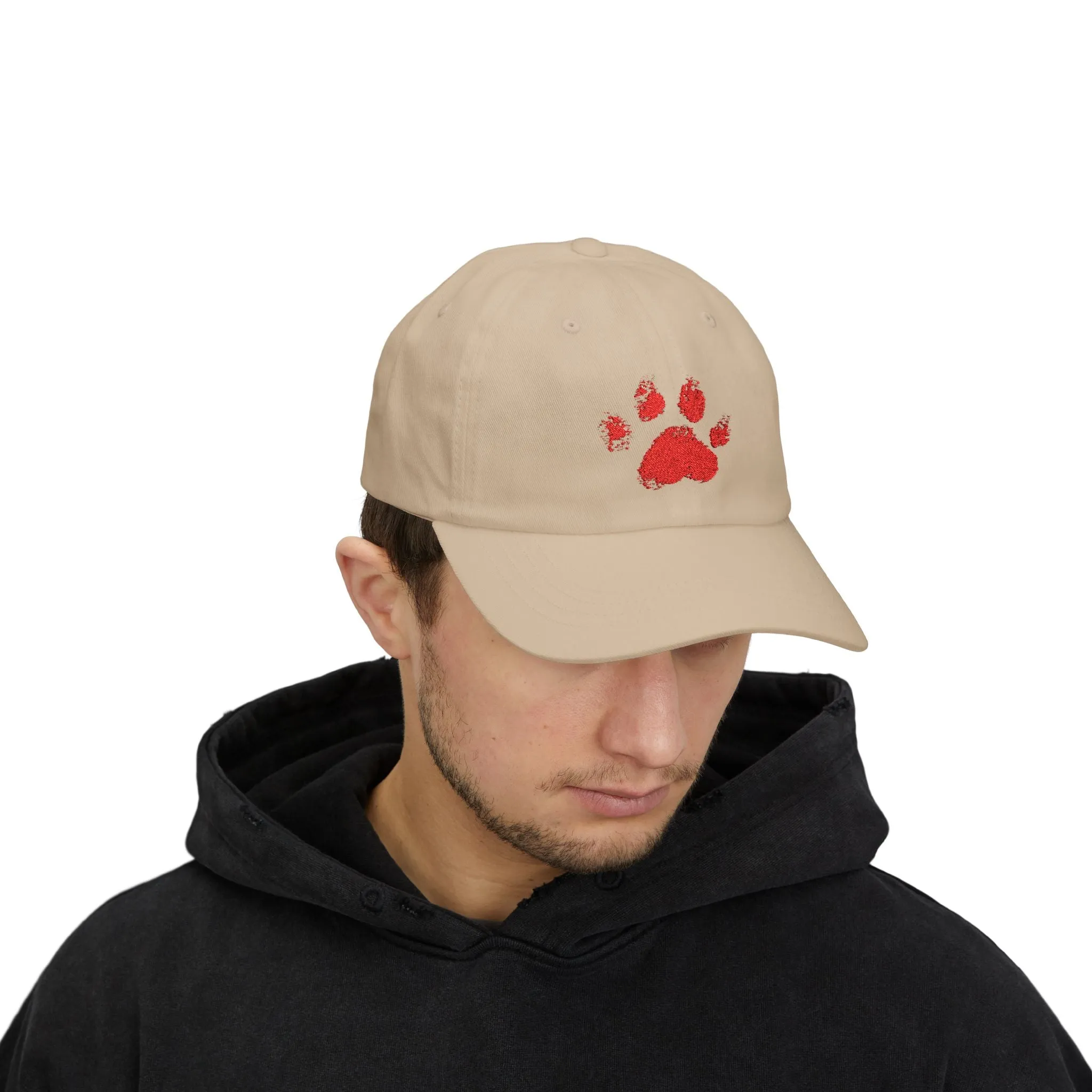 Paw Print - Embroidered Classic Dad Cap
