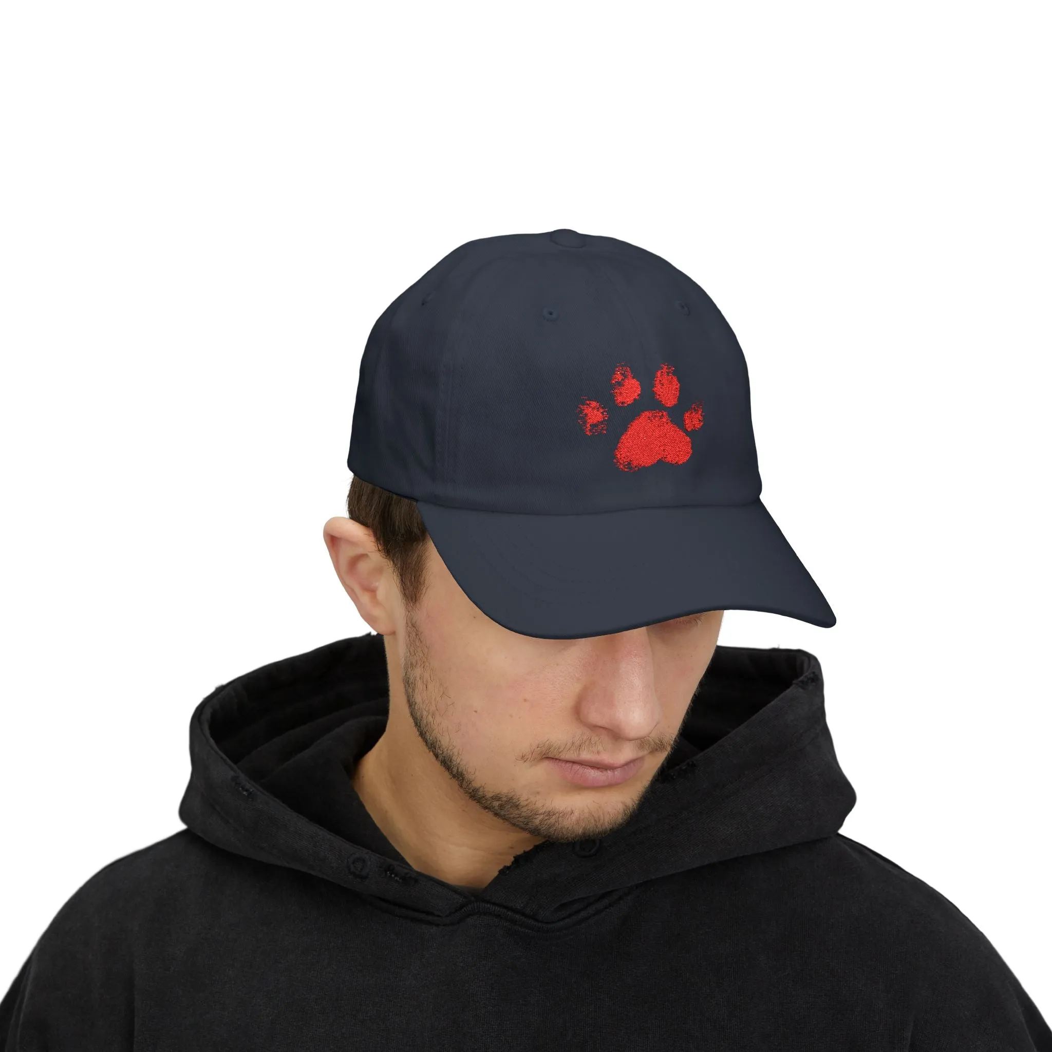 Paw Print - Embroidered Classic Dad Cap