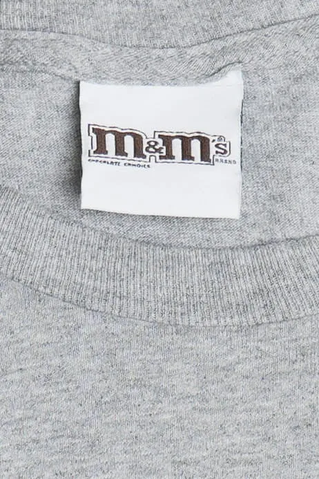 "Blue" Spellout Blue M&M With Sunglasses M&Ms Brand T-Shirt