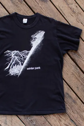 Vintage 1970s Winter Park Colorado Ski T-Shirt - Medium