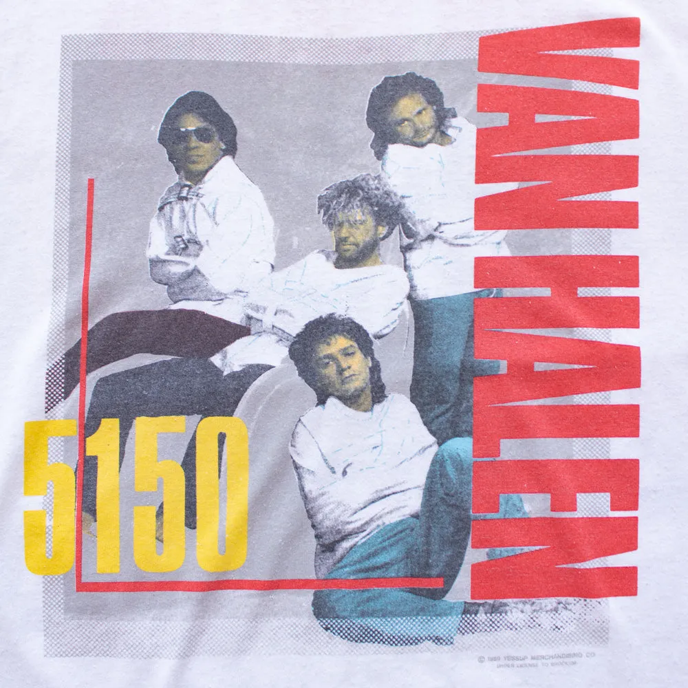 Vintage 1980s Van Halen Bill & Ted Tee - Medium
