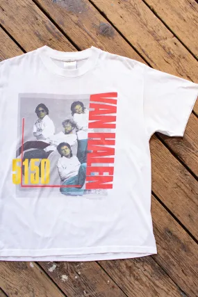 Vintage 1980s Van Halen Bill & Ted Tee - Medium