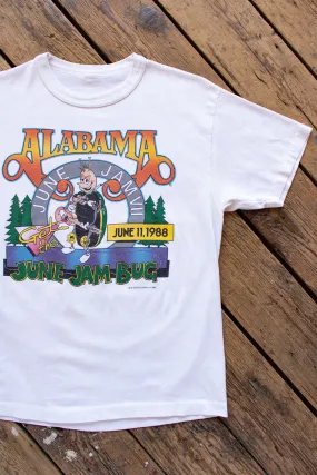 Vintage 1988 Alabama June Jammer Band Tee - Medium