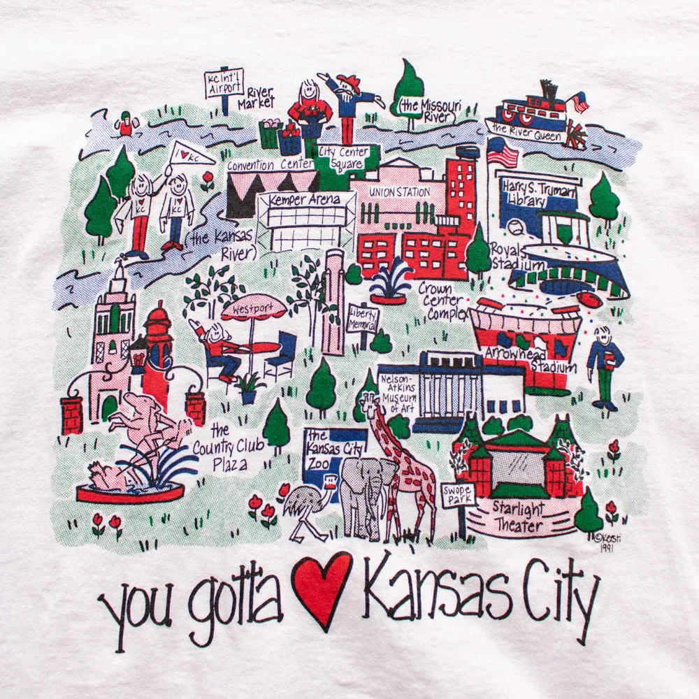 Vintage 1990s You Gotta Love KC Tee - L/XL