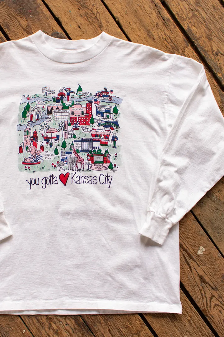 Vintage 1990s You Gotta Love KC Tee - L/XL