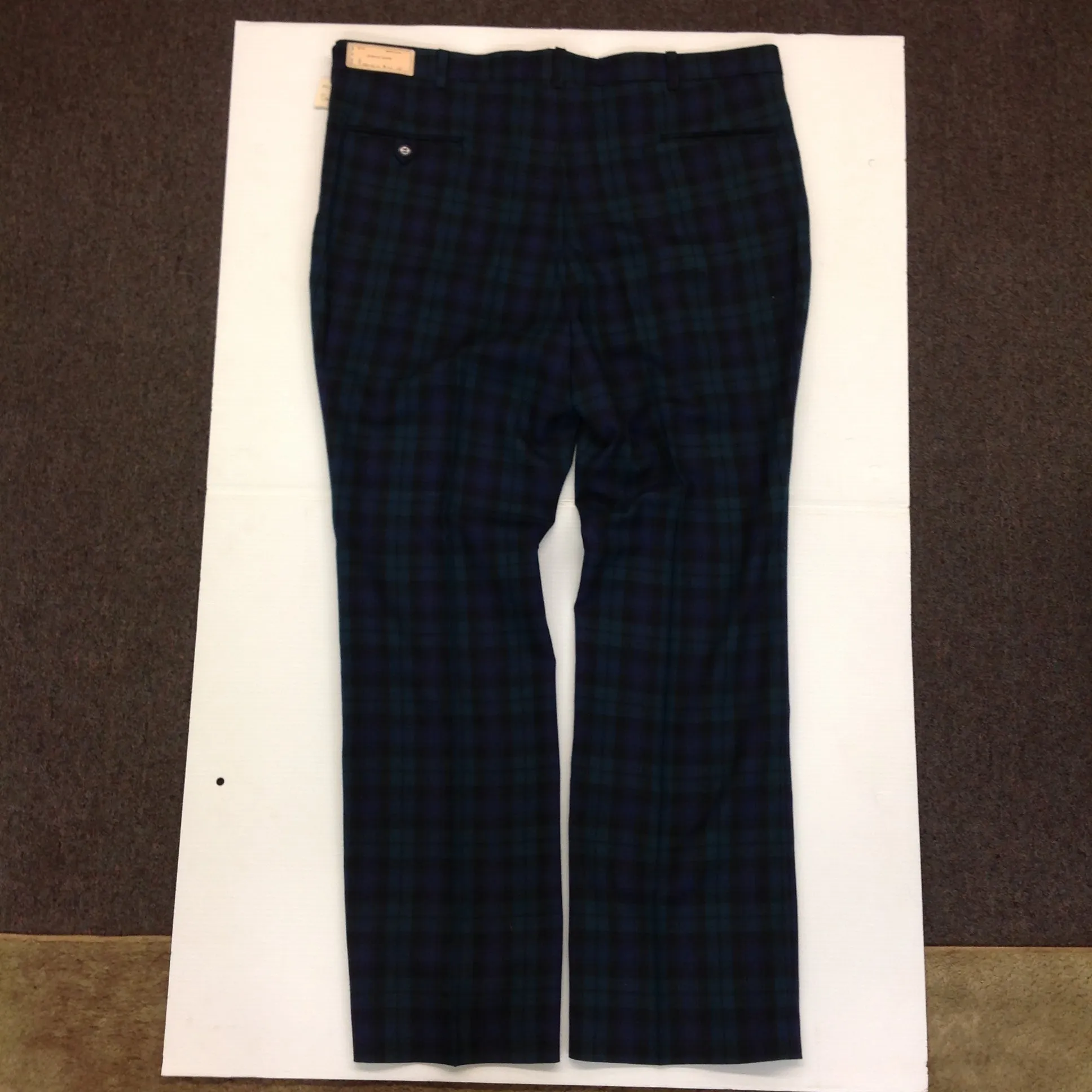Vintage 2001 New with Tags Jacobson's of Detroit Plaid Tartan Golf Pants 42 x 32