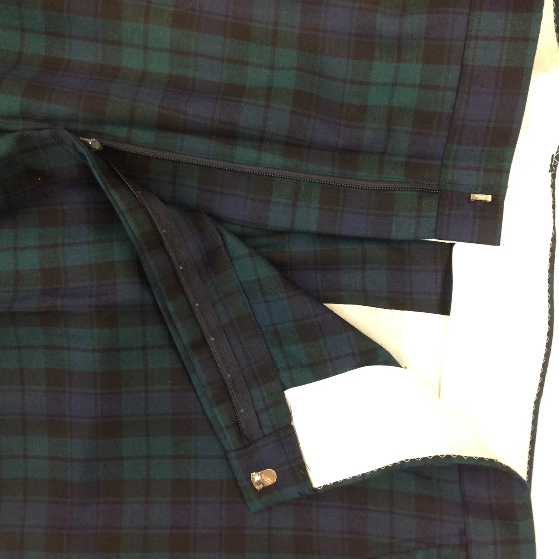 Vintage 2001 New with Tags Jacobson's of Detroit Plaid Tartan Golf Pants 42 x 32