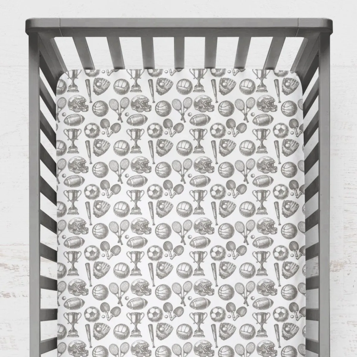 Vintage Sports: Create Your Own Crib Bedding Set