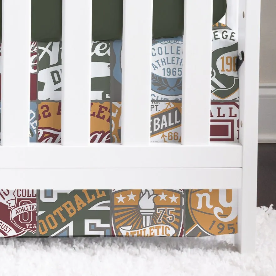Vintage Sports: Create Your Own Crib Bedding Set